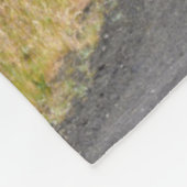 Landweg door bomen, Oregon Fleece Deken (Hoek)