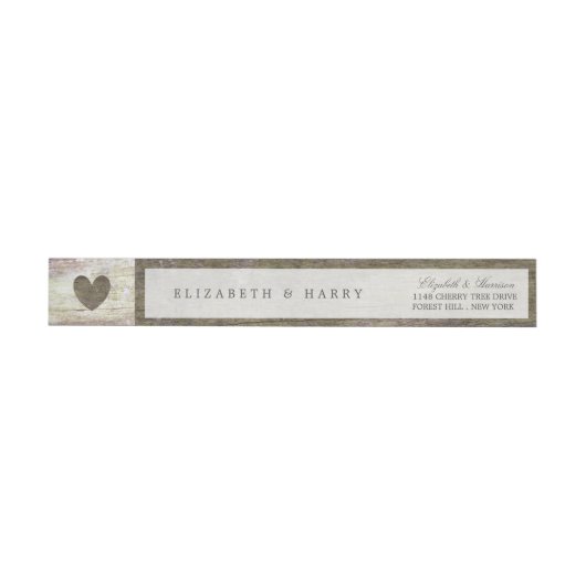 Landwoudheartbruiloft (Individueel)