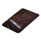 Lane en brique - Panneau de rue - Londres - Magnet (Côté Gauche)