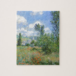 Lane in de Poppy Fields - Claude Monet Legpuzzel