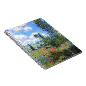 Lane in Poppy Fields Saint-Martin Claude Monet Notitieboek (Rechterzijde)