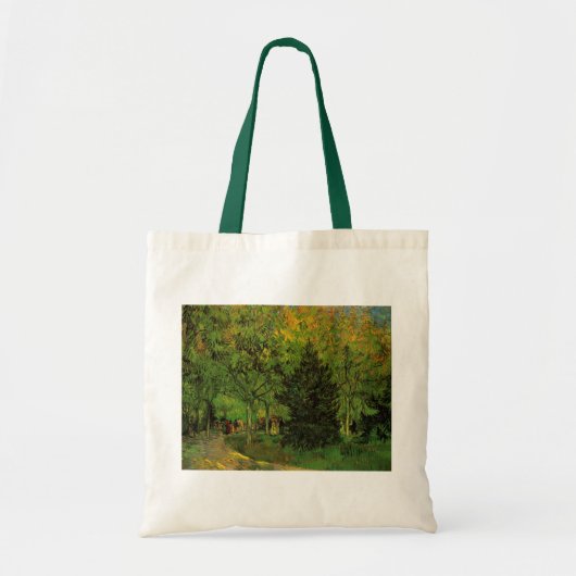 Lane in Public Garden, Arles van Vincent van Gogh Tote Bag (Voorkant)