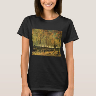 Lane met Poplars van Vincent van Gogh T-shirt