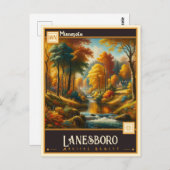 Lanesboro, Minnesota |  Briefkaart (Voorkant / Achterkant)