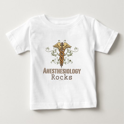 L'anesthésiologie bascule le T-shirt de bébé (Devant)