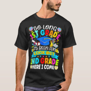 Lang 1e klas leuk geweest opgelet 2e klas kinderen t-shirt