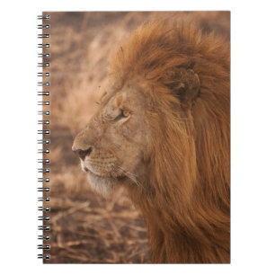LANG BEHEERDE LION NOTITIEBOEK