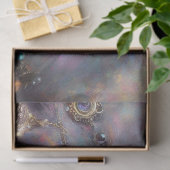 Lang Haar Grijs Nebelung Kat Kat Decoupage Tissuepapier (Geschenk)