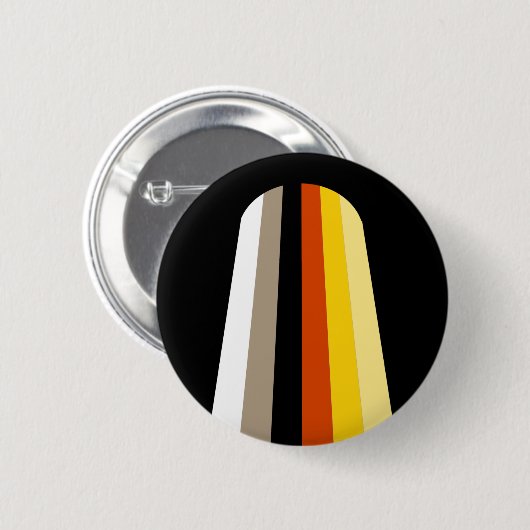 Lang Haar Pride Vlag Ronde Button 5,7 Cm (Voorkant /achterkant)