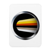 Lang Haar Trots Magneet (Verticaal)