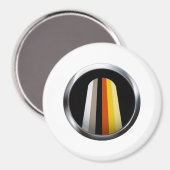 Lang Haar Trots Magneet (Voorkant / Achterkant)