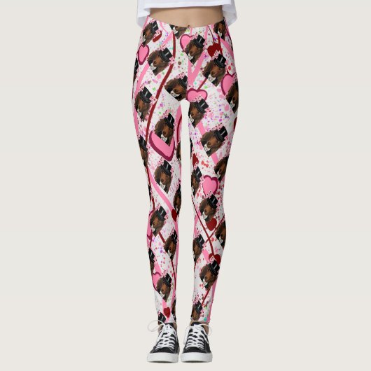 LANG HAIRED DOXIE LEGGINGS (Voorkant)
