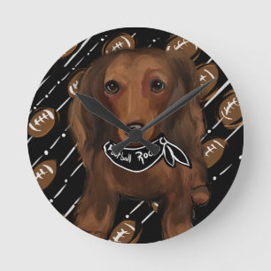 LANG HAIRED DOXIE RONDE KLOK