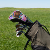 LANG HAIRED RODE DACHSHUND GOLFHEADCOVER (Insitu)