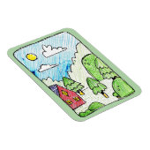 Lang landschap magneet (Rechterzijde)