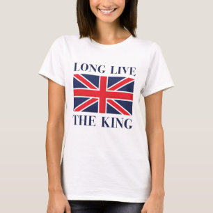 Lang leef de koning t-shirt