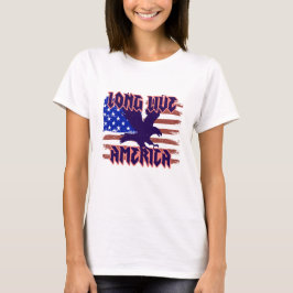Lang leve Amerika T-shirt –  Eagle