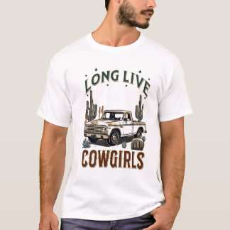 LANG LEVE COWGIRLS T-SHIRT