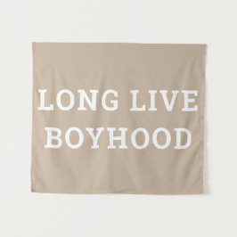 Lang leve de jongensslaapkamer speelkamer kinderka wandkleed