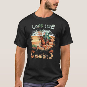 Lang leve Howdy Rodeo Western Country Southern Cow T-shirt