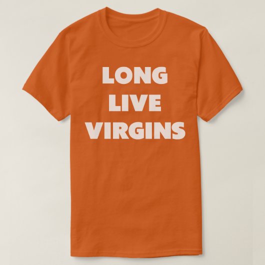 Lang leve maagden t-shirt (Design voorkant)