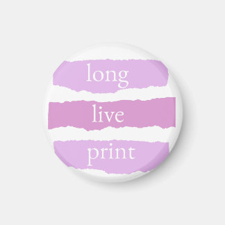 lang leve printmagneet magneet