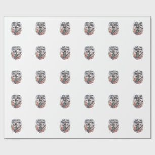 Lang Leve Vrijheid Patriottisch Skelet Rocker T-sh Cadeaupapier