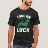 LANG OP LUCK St Patrick's Day T-shirt (Voorkant)