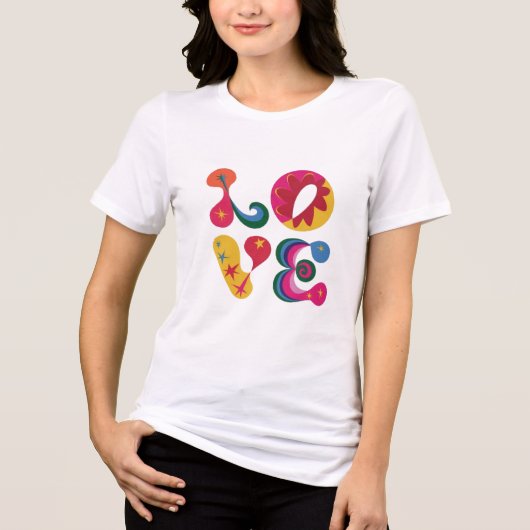 Lang Tri-Blend Shirt (Voorkant)