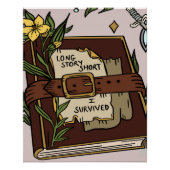 Lang verhaal kort dat ik leefde perfect poster (Voorkant)