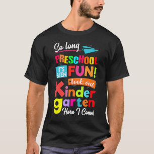 Lang voorschoolse kleuterschool, hier kom ik bij t-shirt
