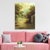 Langdale Pikes Canvas Afdruk (Insitu (Woonkamer))