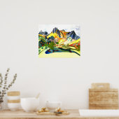 Langdale Pikes. Poster (Keuken)