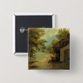 Langdale Pikes Vierkante Button 5,1 Cm (Voorkant /achterkant)