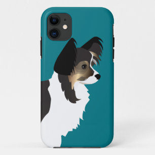 Langdurig Chihuahua of Papillon Basic Design iPhone 11 Hoesje