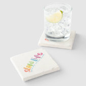 Langdurig leven stenen onderzetter (Zijkant)