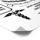 langdurige verzorging met ouderschapsverlof poster (Hoek)