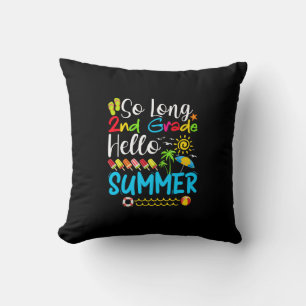 Lange 2e klas Hallo zomerdag op school. Kussen