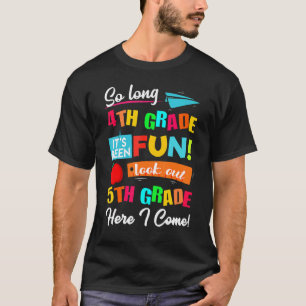 Lange 4de graad Kijk uit op 5de hier. Ik kom vorig T-shirt