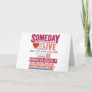 **LANGE AFSTAND** BIRTHDAY WENST VOOR U! KAART