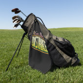 Lange afstand vrouwen — marathonloper golfhanddoek (Groen)