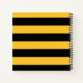 Lange band deelstaat Alumni Stripes Notitieboek (Achterkant)