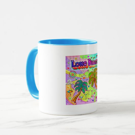 Lange band Vacking Target Mok (Voorkant links)