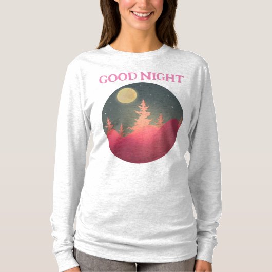 Lange basishoes T-shirt (Voorkant)