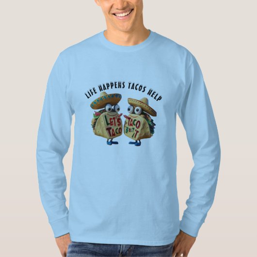 Lange basishoes T-shirt (Voorkant)