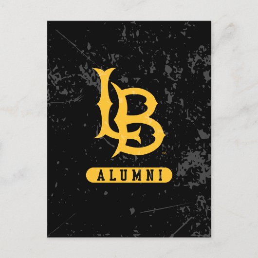 Lange beach state Alumni Distress Uitnodiging Briefkaart (Voorkant)