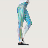 Lange benen abstracte kunst leggings (Rechts)