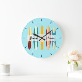  lange borden grote klok (Huis)