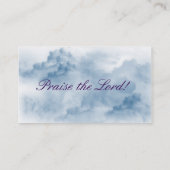 L'ange de 15h10 de LUK s'envole le carte de visite (Dos)