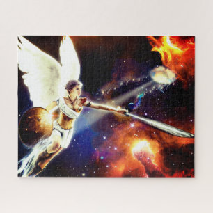 L'ange de l'espace imaginaire art puzzle